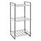 Honey Can Do Gray Tones 3-Tier Tubular Metal Shelf